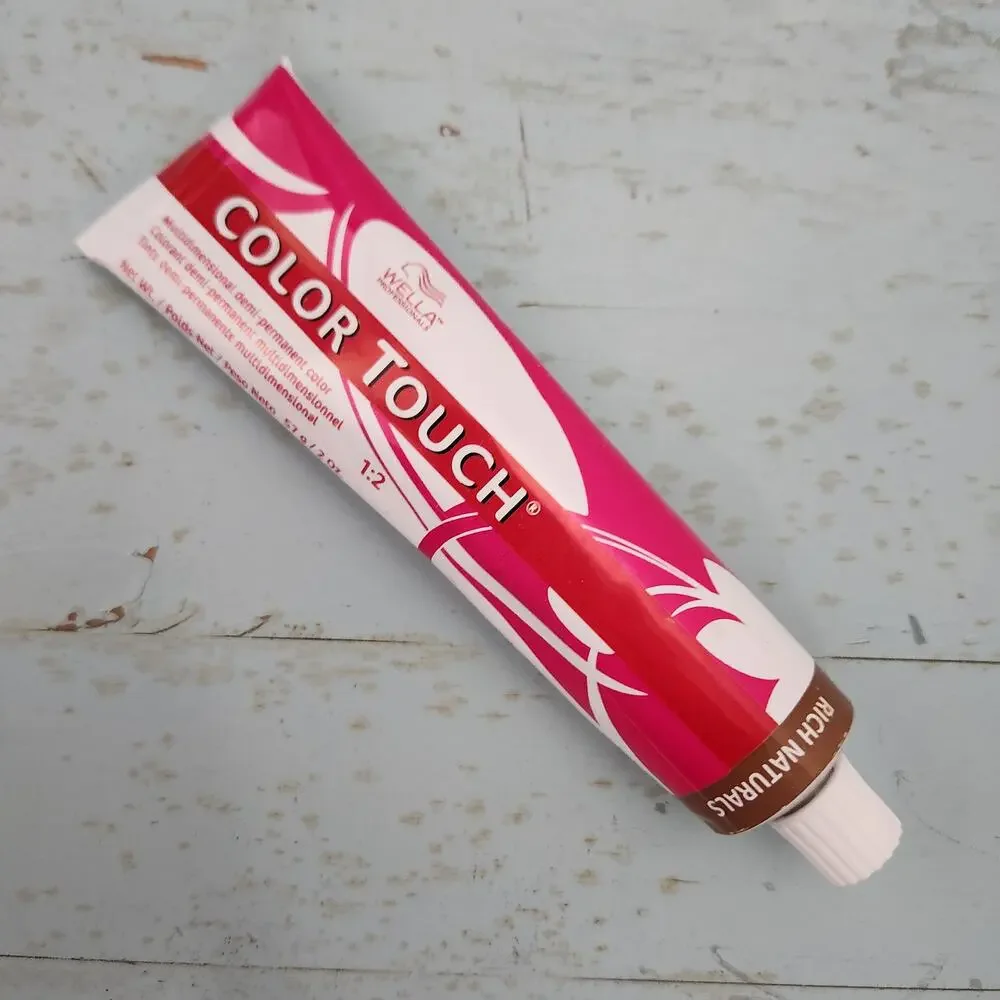 Wella Color Touch 10/1 Lightest Blonde/Ash Permanent Creme Hair Color‎ 2 oz